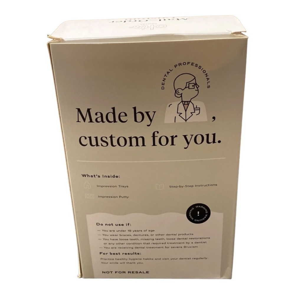 OTIS Mail-Order Custom Night Guard Teeth Impression Kit NEW